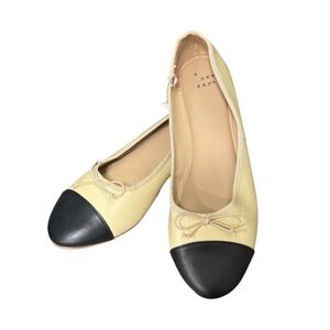 A New Day Women's Janie Flats Memory Foam Size 8 Beige Color